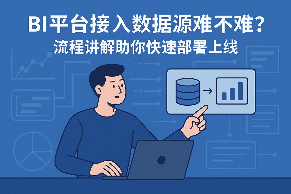 BI平台接入数据源难不难？流程讲解助你快速部署上线"